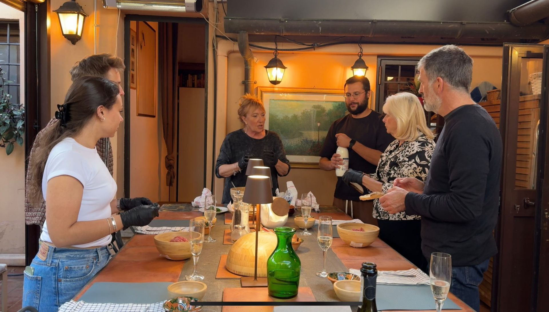 The table that married two strangers.